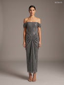 Miron Corset Long Dress ED-MIX-003 - studio front view