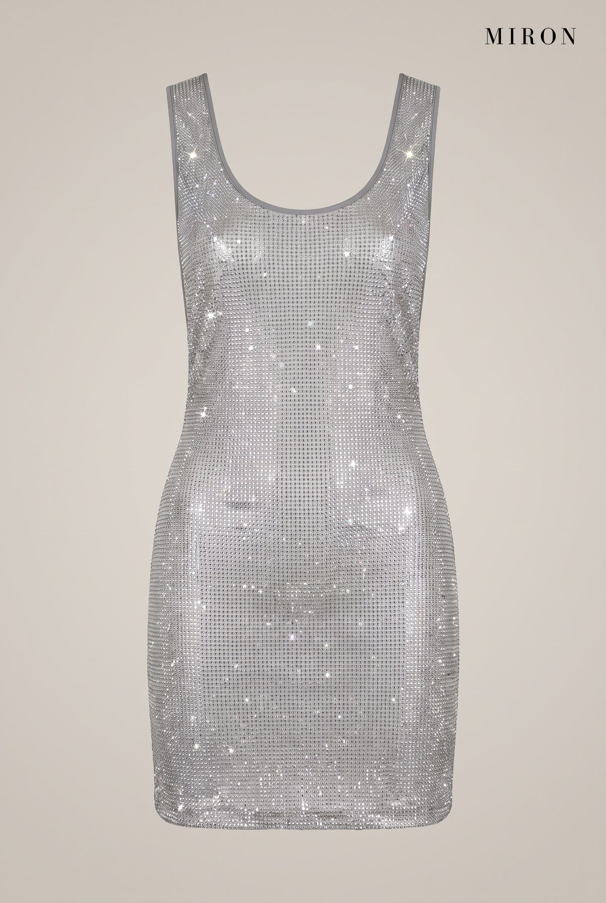 Silver Crystal Racerback Mini – front view