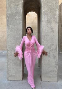 Bell Sleeves Dress.