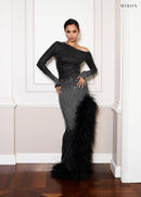 Miron Black Ombre Dress ED-BLK-067 – original photo