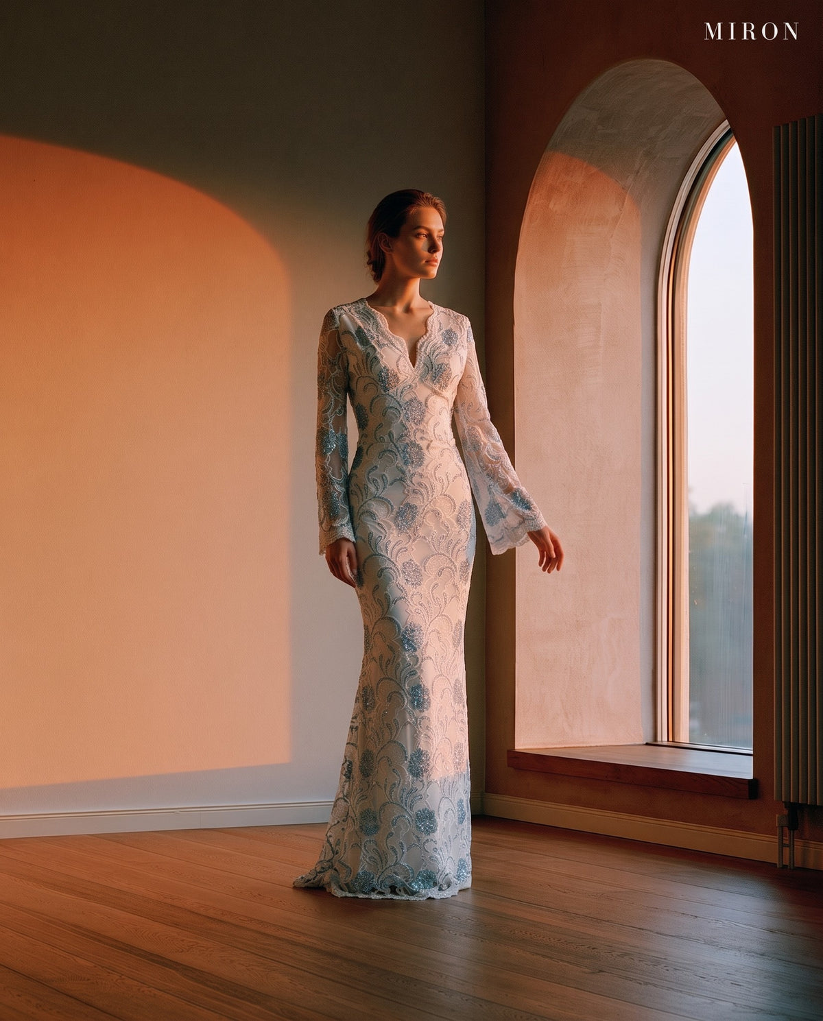 White Long Dress.