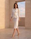 White Set With Flower - MIRON