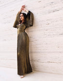Bronze Long Dress.