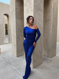 Electric Blue Dress.